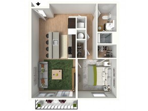 1x1 - REMBRANDT 795 312 floor plan